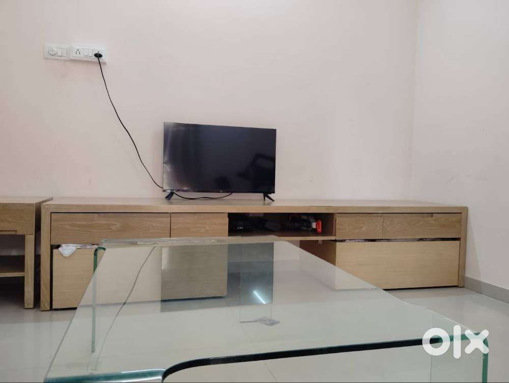 TV unit and Cabinet with granite top