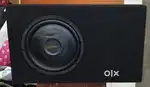 Car woofer speaker with enclosure