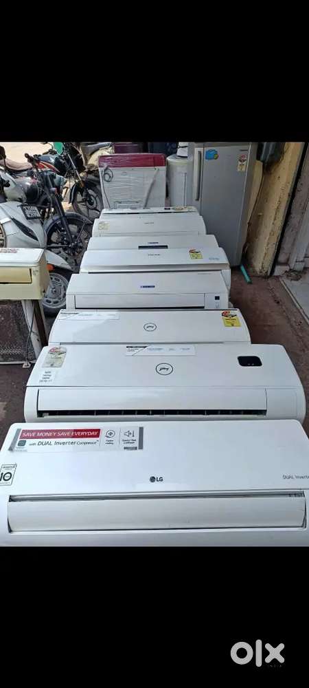 &)1 YEAR'S WARRANTY COMPRESSOR/// ALL BRAND'S BLUE STAR SPLIT AC 1 TON
