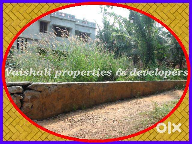 13 cents House plot for sale in Chevayur - 500 mtrs from bus route