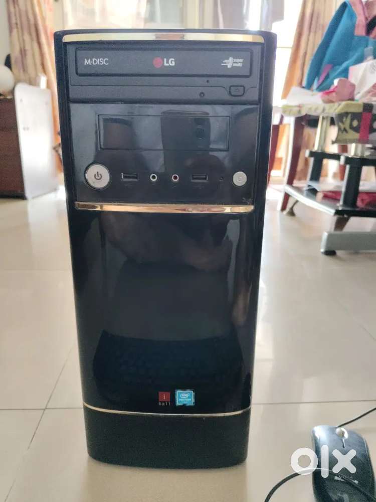 New CPU with keyboard and mouse