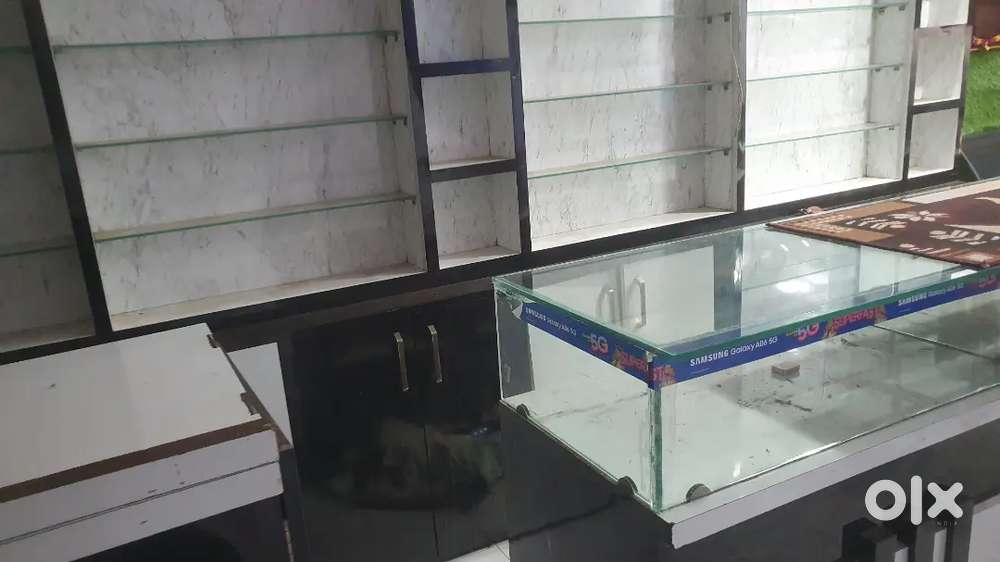 Furniture ready to move for mobile shop