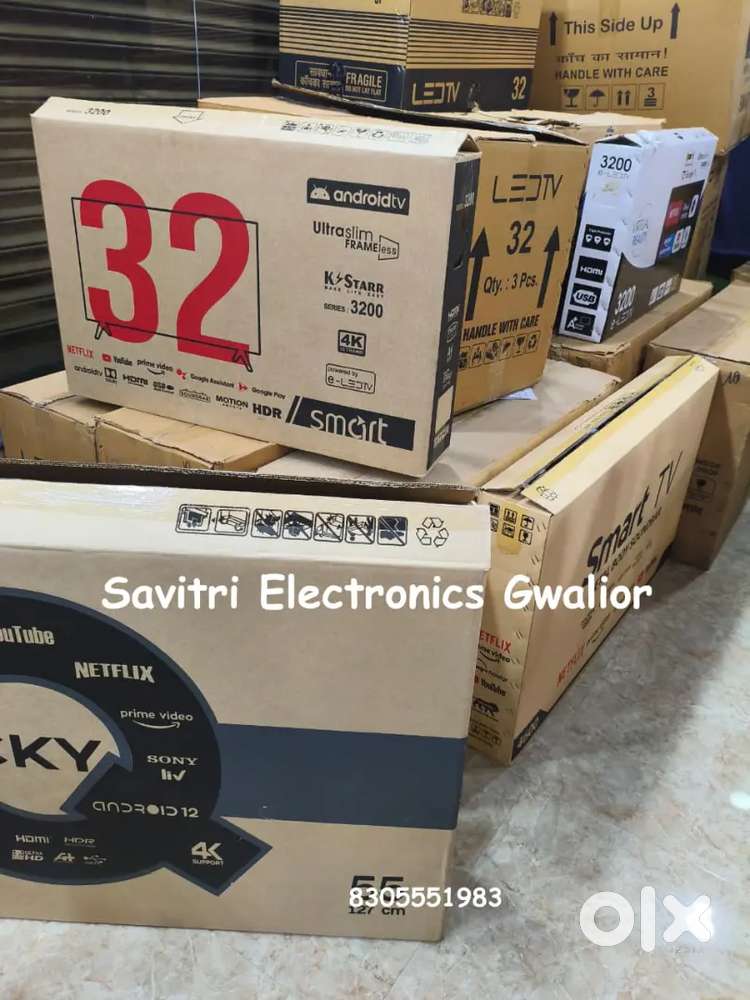 NEW BRAND BOX PACK SMART ANDROID LED TV 's