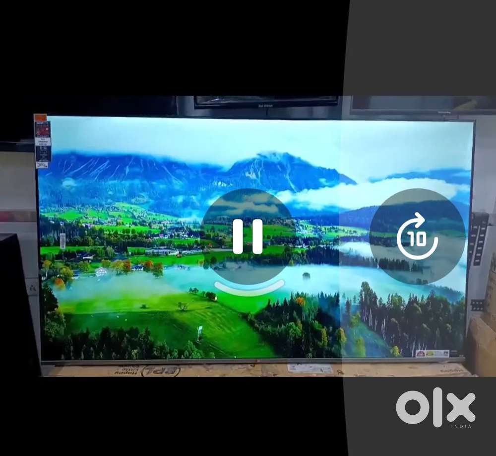 40 inch smart android led tv with 600 live channel free voice remote