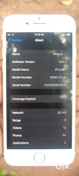 I phone 7 (256 gb) good condition batery health  100orginal display