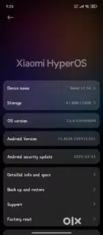 Mi 125g 5000 mah battery
