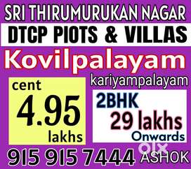 Land for sale in kovilpalayam near kariyampalayam at low cost