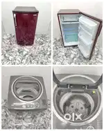 It's89  single door fridge & topt load washing machine combo pack