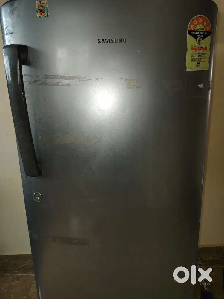 A Samsung refrigerator with 5 star