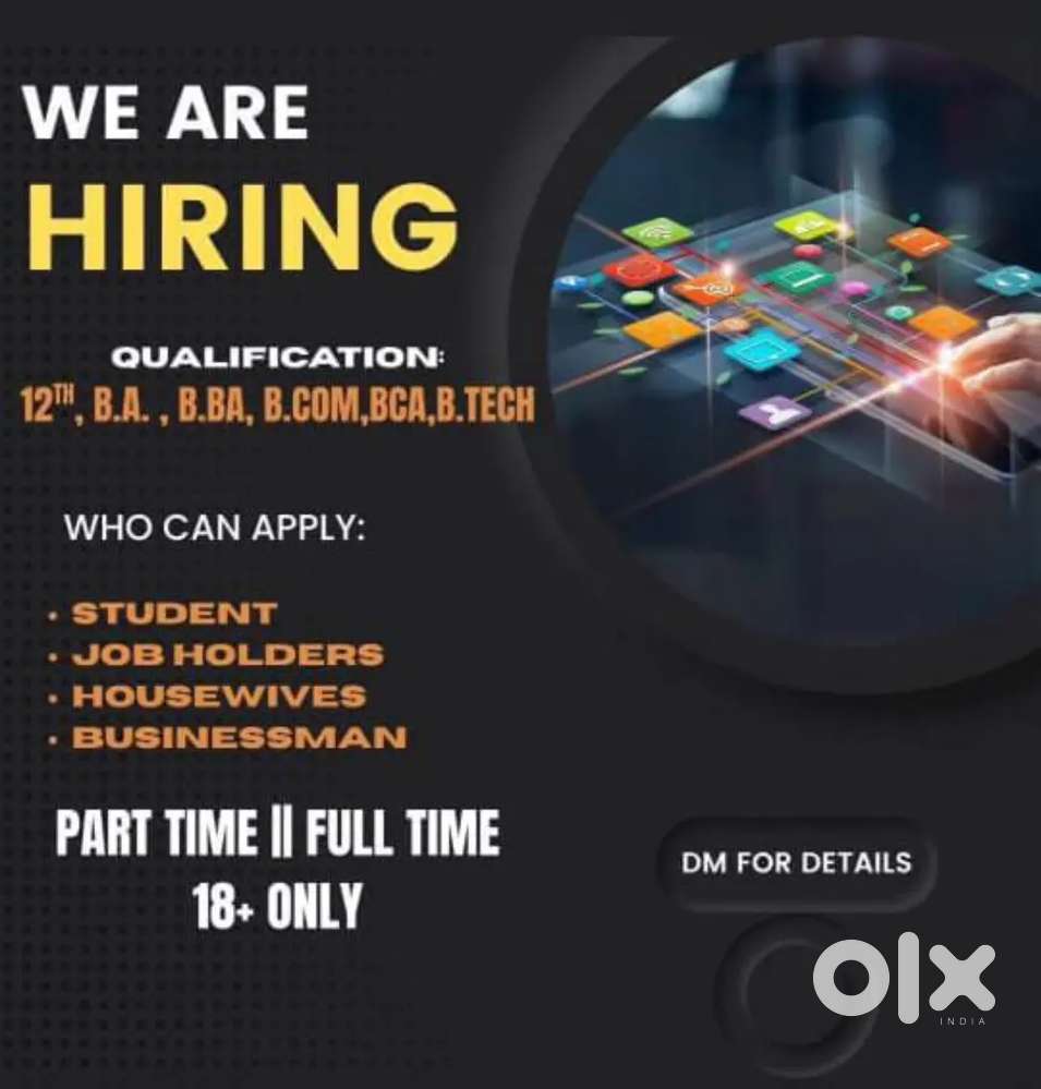 Collage or university students can apply