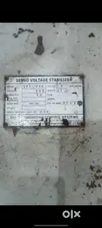 servo voltage stabiliser.
