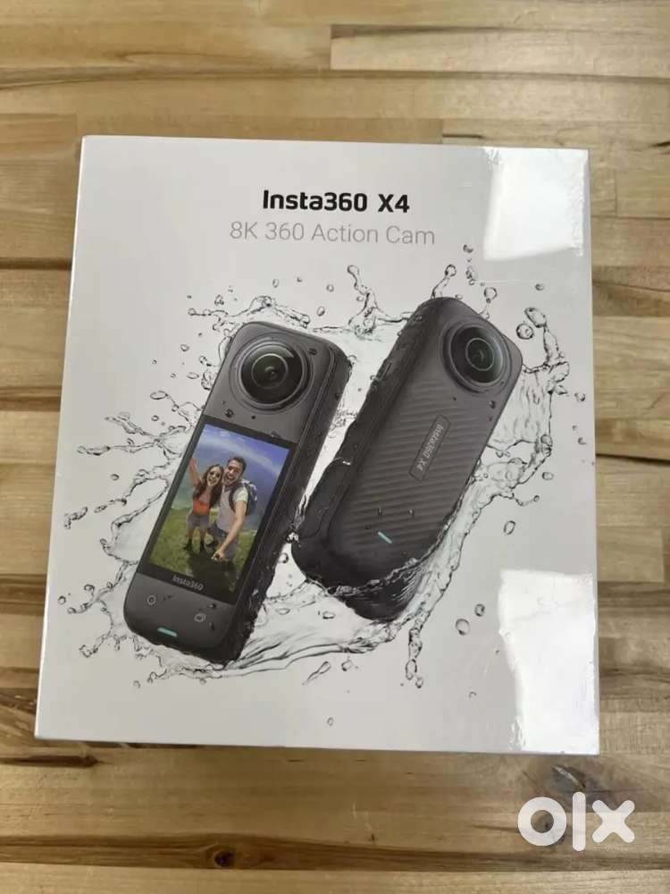 Insta360 X4 Action Sport Camera,8K Waterproof 360 Wide-Angle Invisible