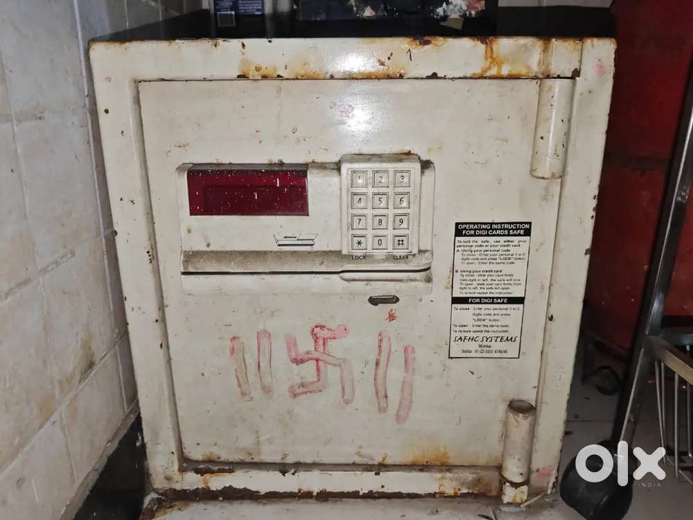 Digital Safety locker- Fire Resistant. Heavy duty