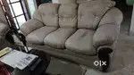 Sofa set with corner peice.