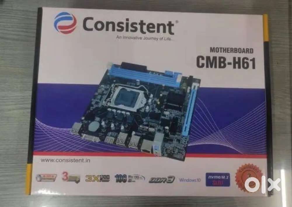 Consistant H61 NVME motherboard