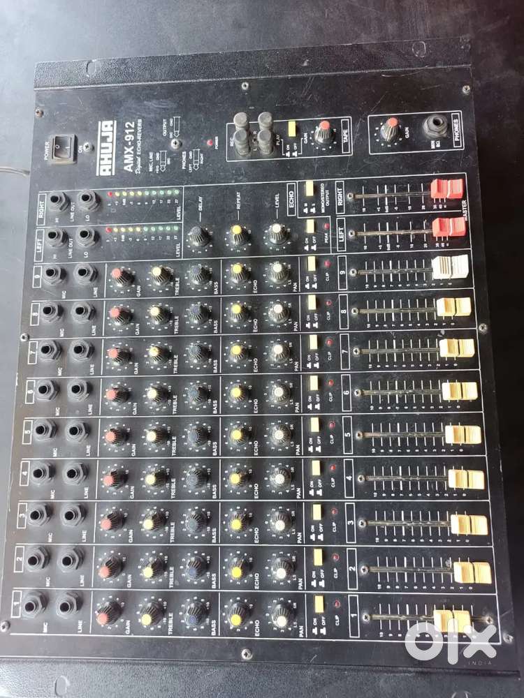 Ahuja 9 channel mixer
