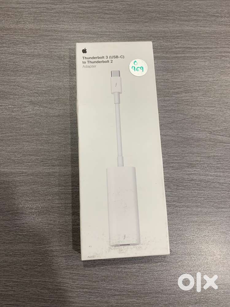 Thunderbolt 3 (USB to C ) to thunderbolt 2 adapter  / With bill