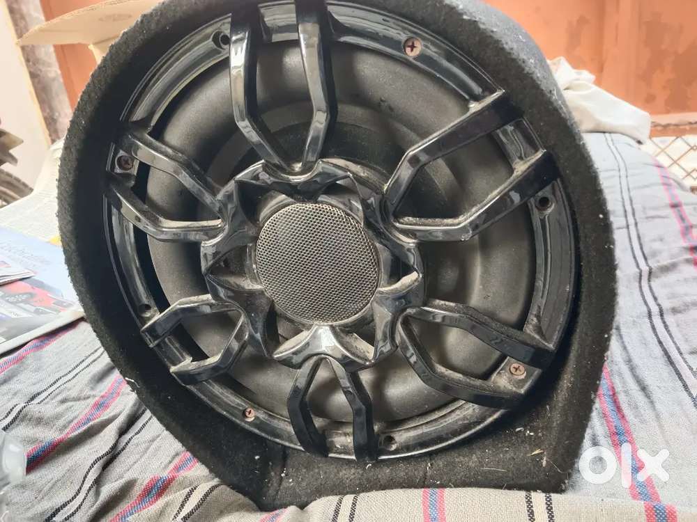 Bass tube 12inch subwoofer and amplifier