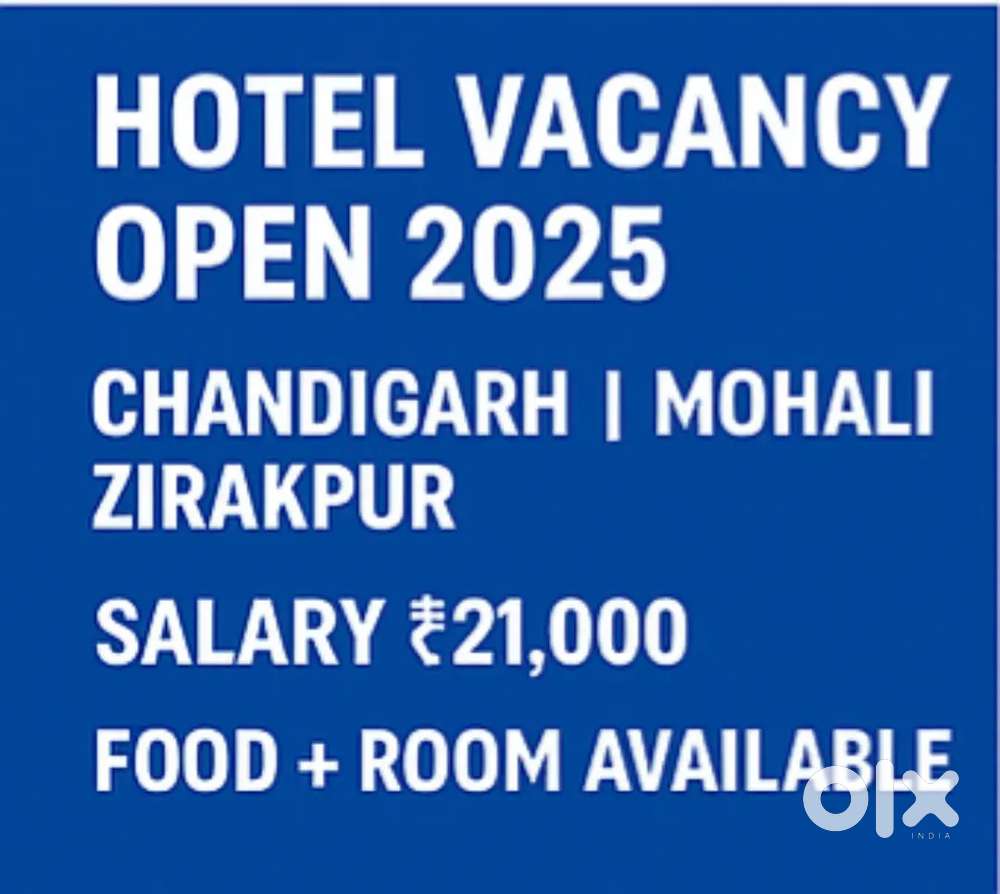Hotel Security Staff Chandigarh  immediate joining