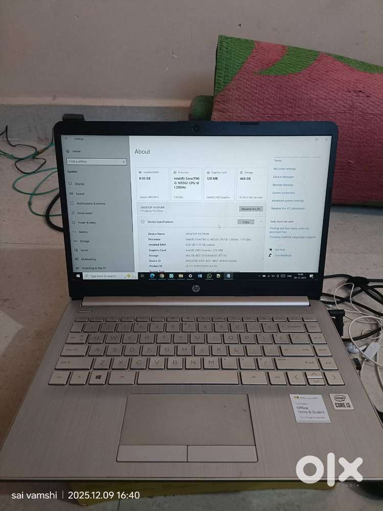 Hp Intel core i3 laptop