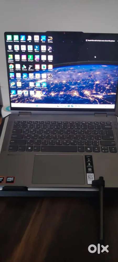 Lenova yoga7 laptop new  laptop not launch in India I year warranty
