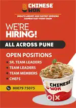 Chinese wok hiring Full time Employee
