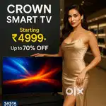CROWN SMART TV WHOLESALE SALE