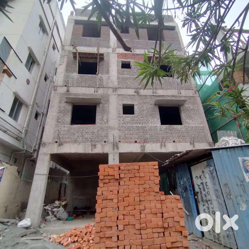 1525 Sqft New 3BHK + 3T Flat with Lift and Car Parking at Triplicane