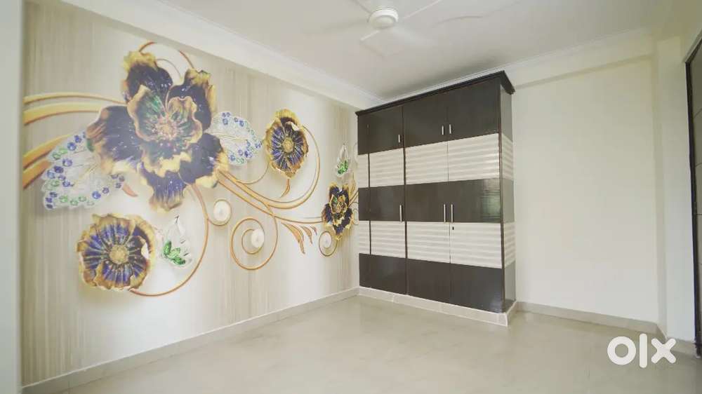 Two bhk flat with lift and car parking for sale at dwarka mor metro