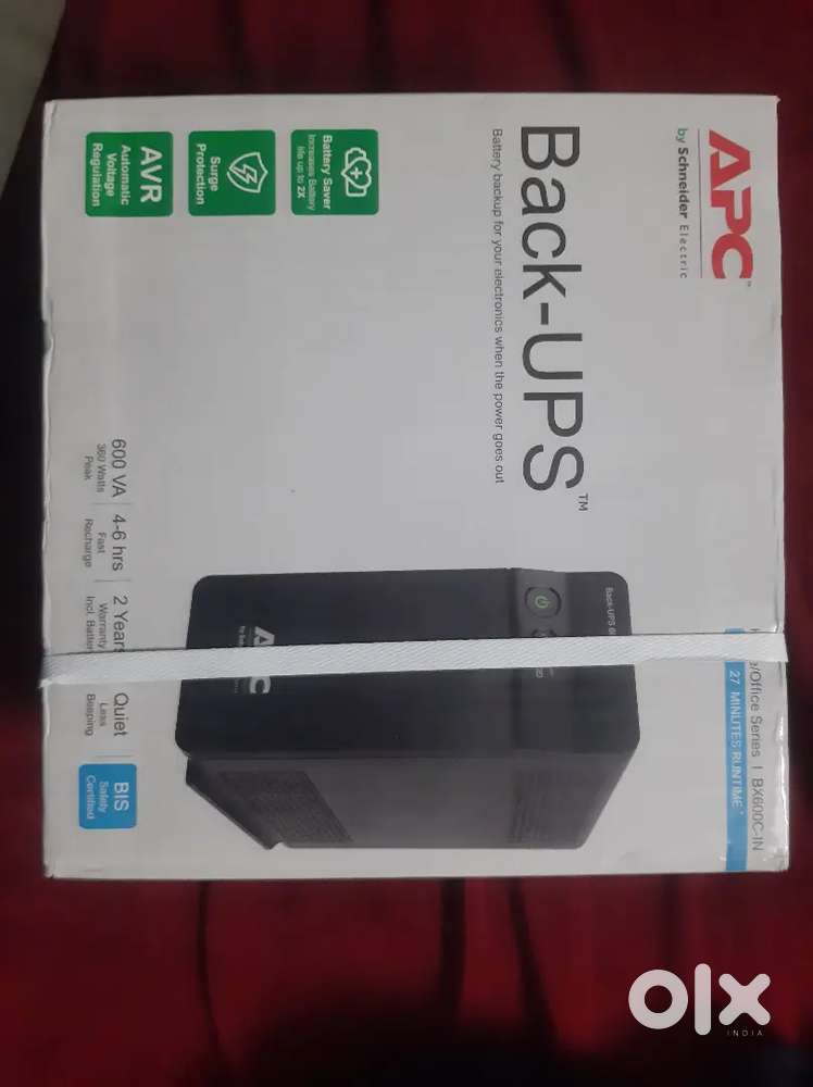 APC BX600C - IN BACK - UPS 600 230V