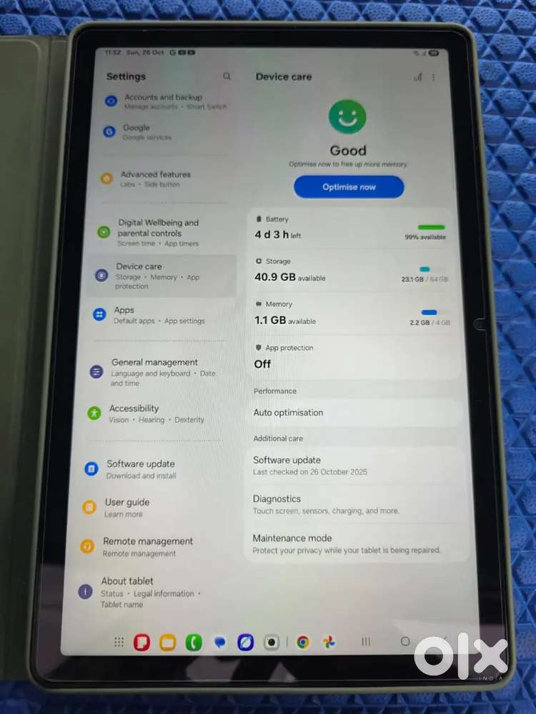 Samsung Galaxy Tab A9+ 4 GB RAM 64 GB ROM 11.0 inch Wi-Fi+5G Tablet