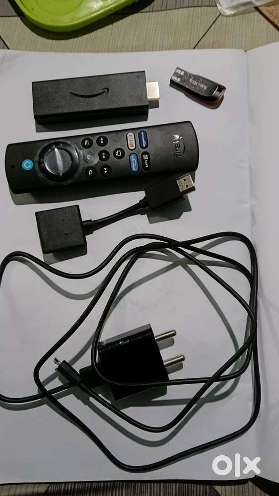 Amazon fire TV stick HD with 128 gb memory card