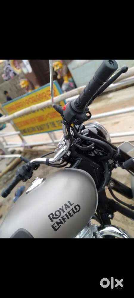 Classic gun metal grey with perfect new condition with 45+ mileage