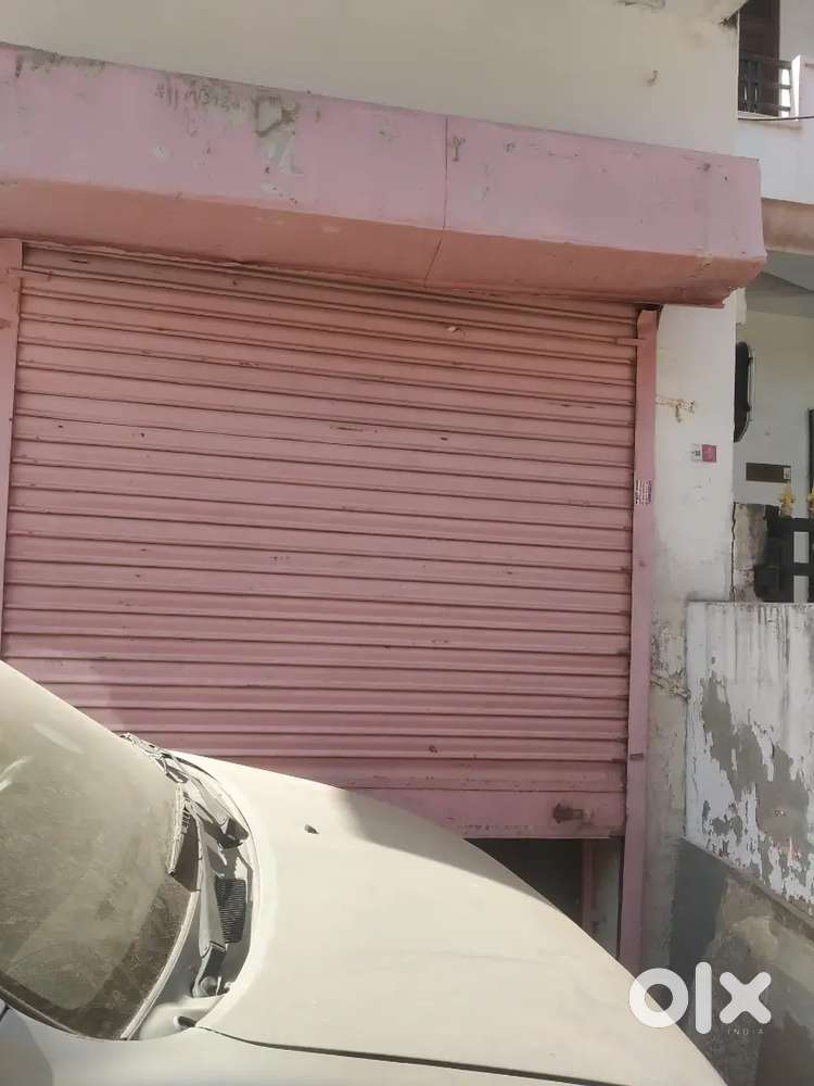 Office computer workers and mobile shop.