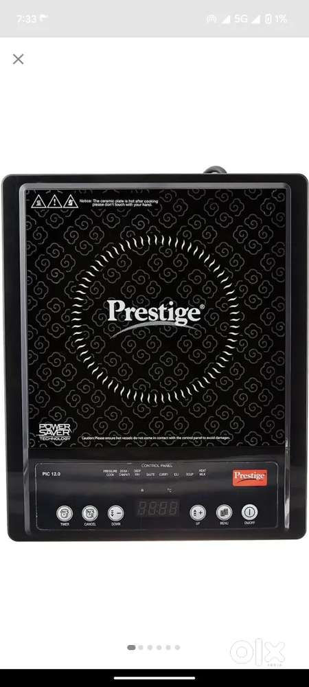 Prestige Induction cooktop