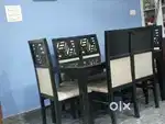 Marble 6 chair dining table