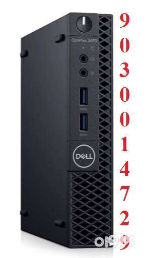 Dell Optiplex 3070 Mini CPU with HP LCD monitor 19.6