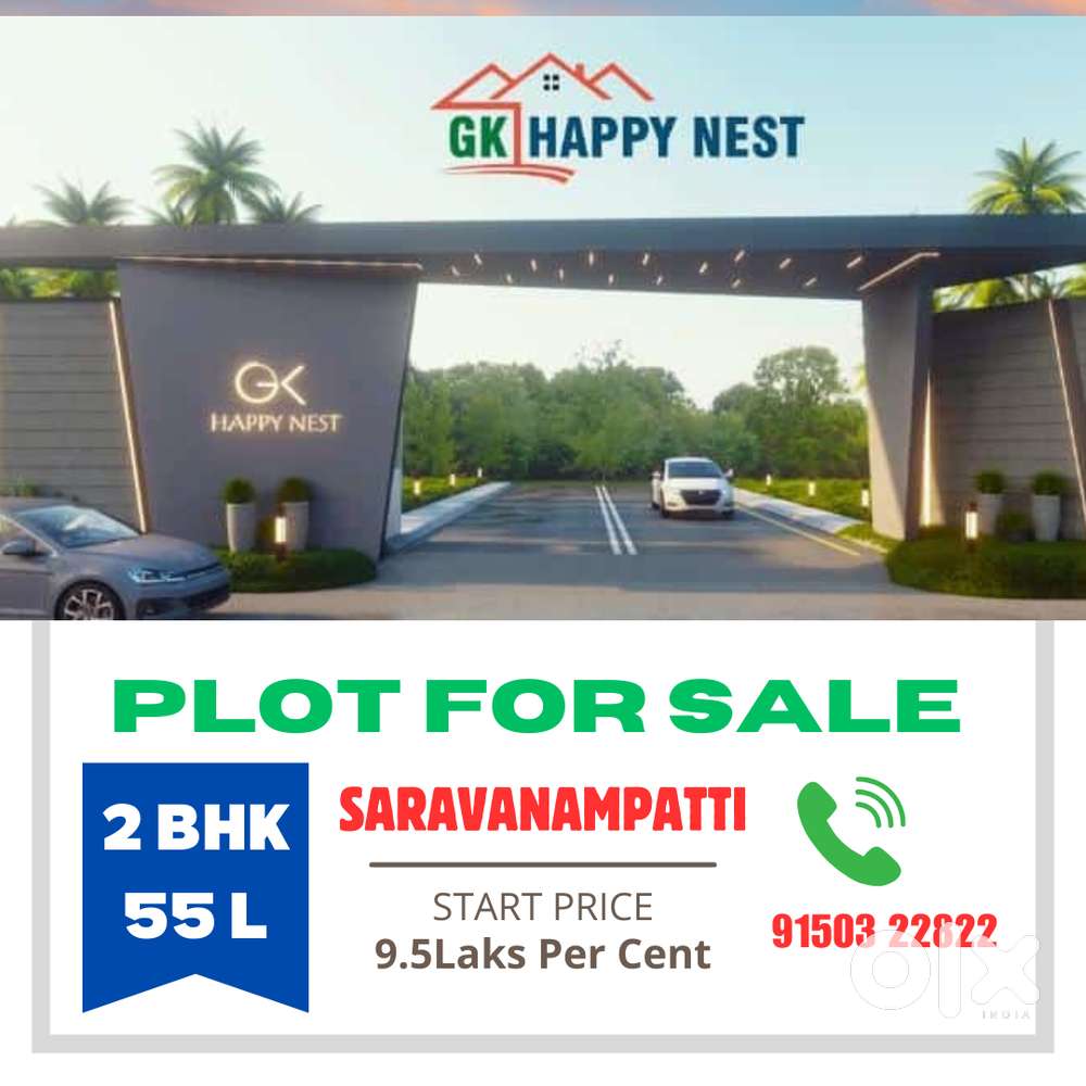 2 BHK READY HOUSE FOR SALE IN SARAVANAMPATTI GATED COMMUNITY DTCP RERA