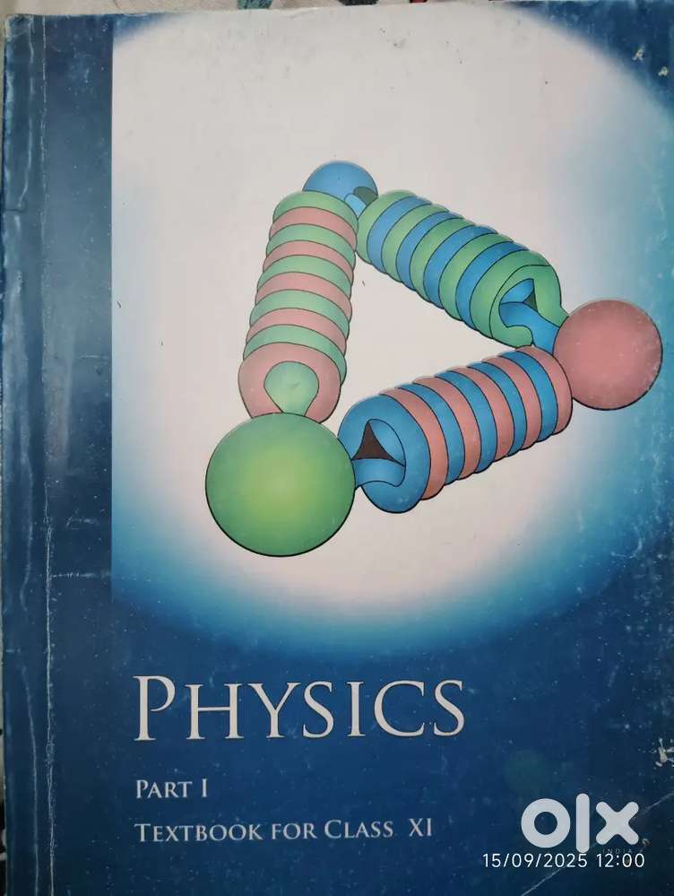 Class 11th physics NCERT book   English medium part 1st