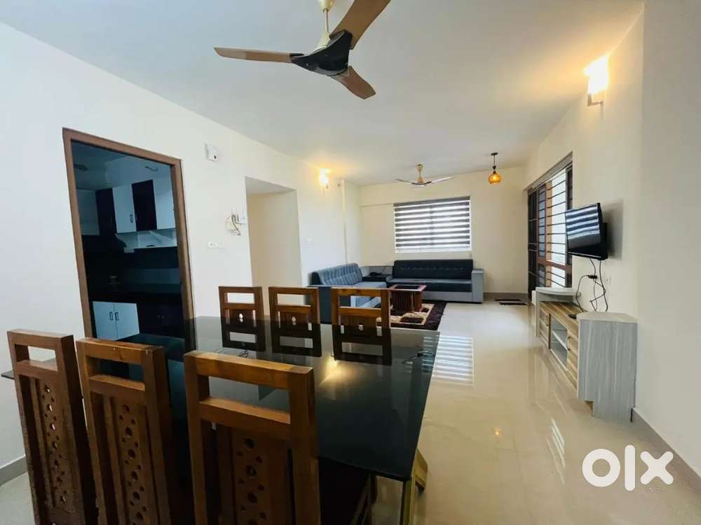 3 BHK FURNISHED FLAT FOR RENT NEAR CALICUT BEACH