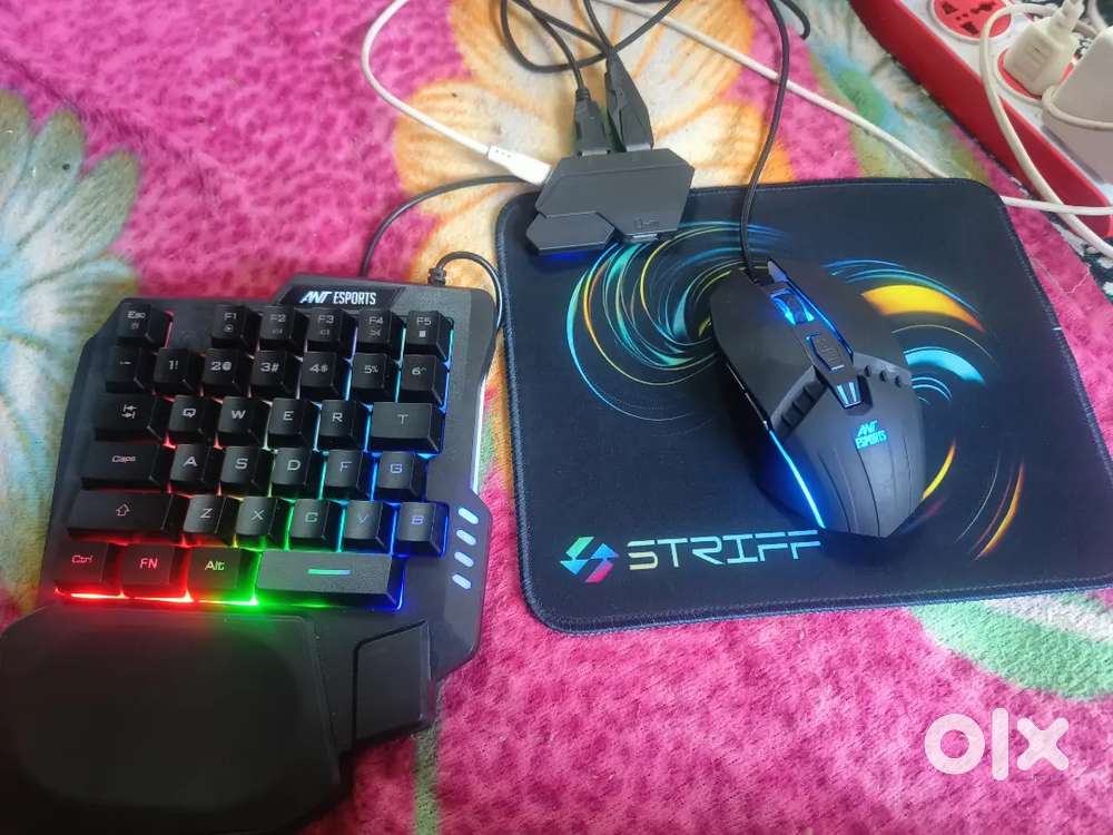Gaming combo keyboard mouse