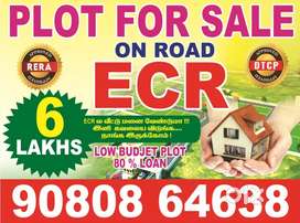 2000sqrfts ready to build villa plot for sale Chennai ECR kalpakkam