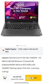 Gaming laptop