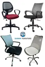 SAIRAM FURNITURE new office working rolling chair discount offer sale