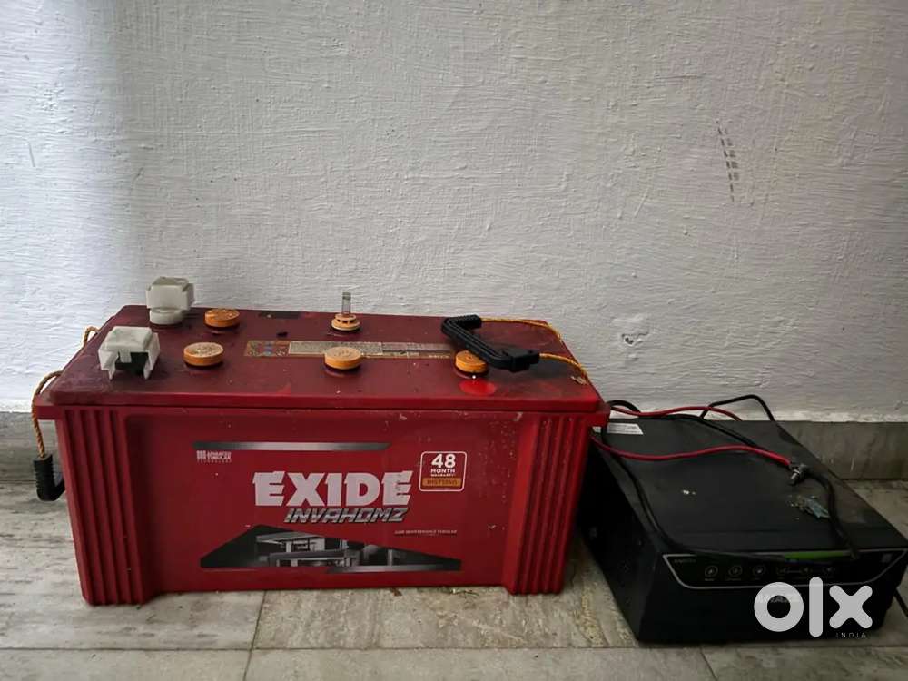 Inverter and Battery for Sale.