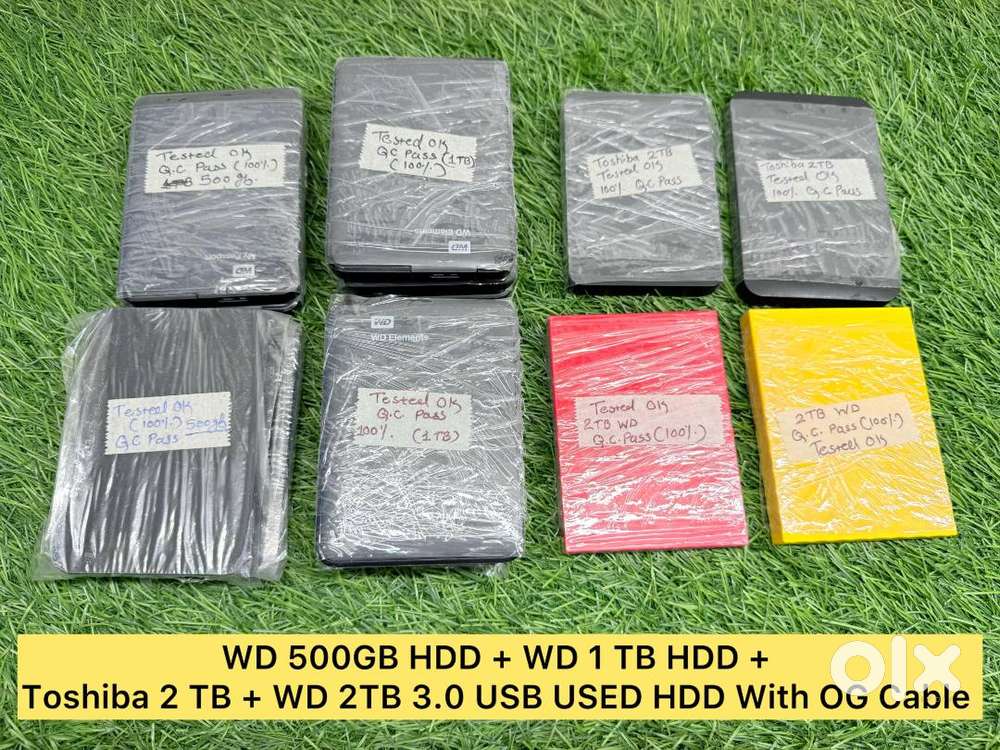 External Hard Drive 1TB USB 3.0 High Speed Data Transfer