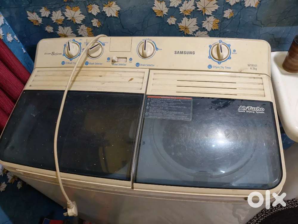 Samsung semi automatic washing machine 6.5 kg @6000