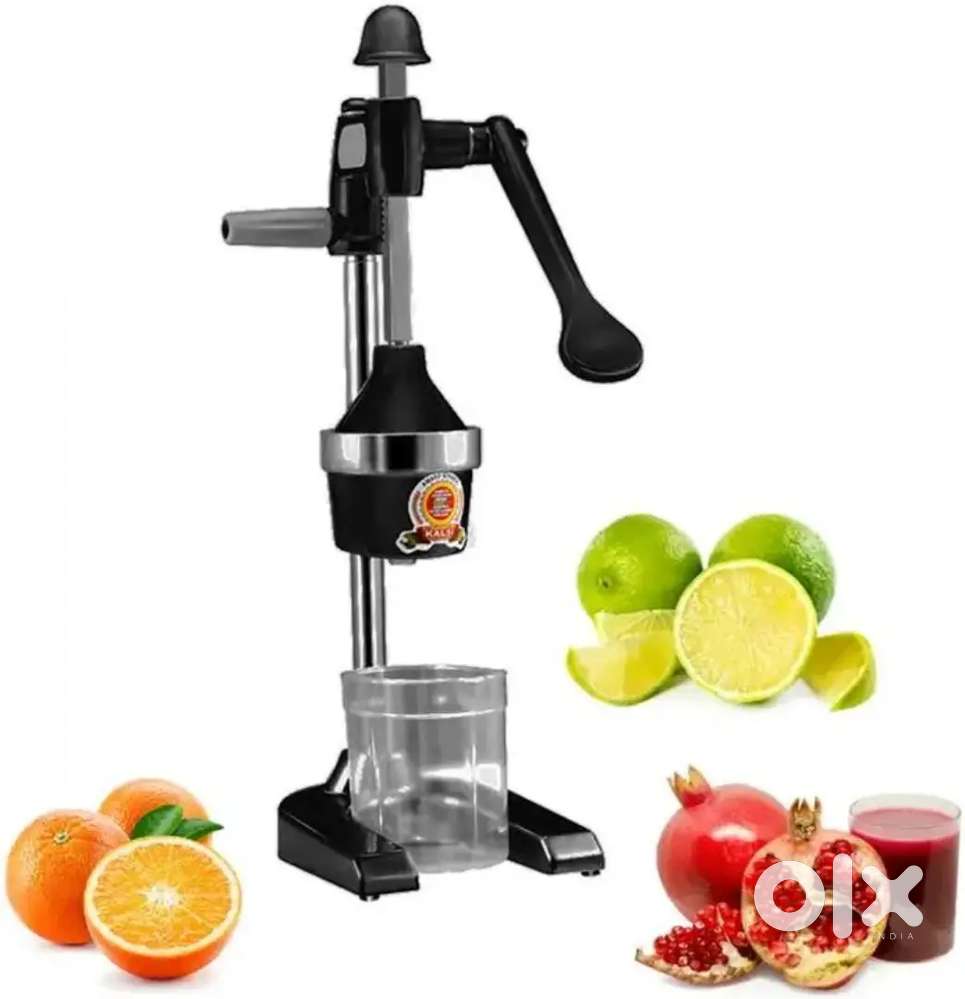 Hand press juicer aluminium