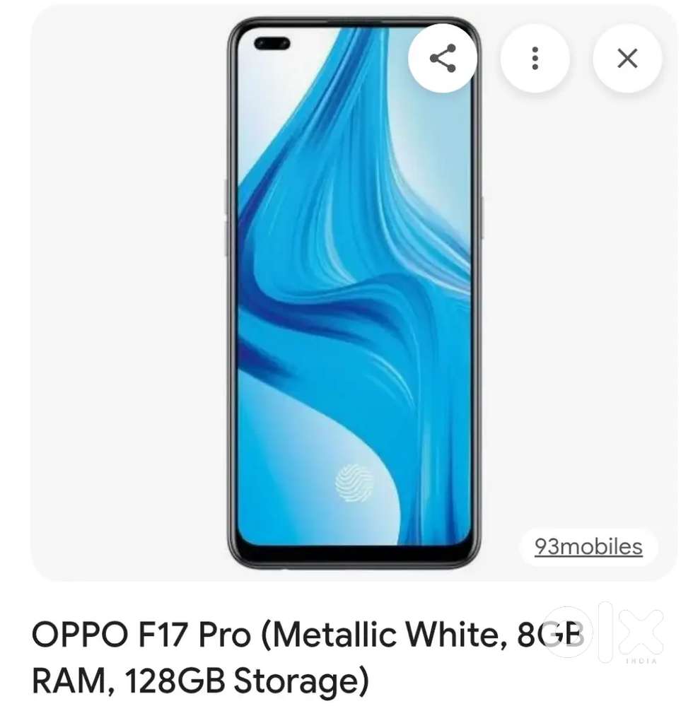 F17pro  8gb ram internel 128