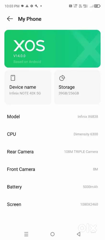X40 2 month old for sail